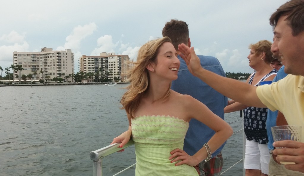 P getting me ready for my close-up.