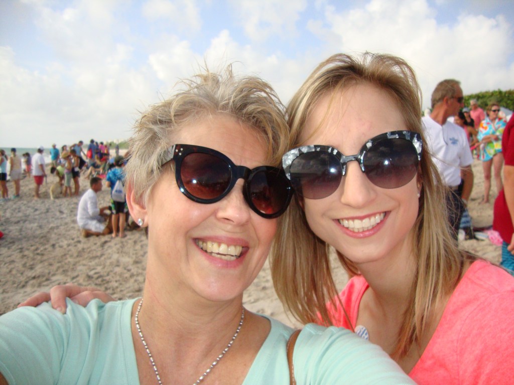 Me with the original JUP Girl, my mom. (Photo by Mom) P.S. She takes the best selfies. 