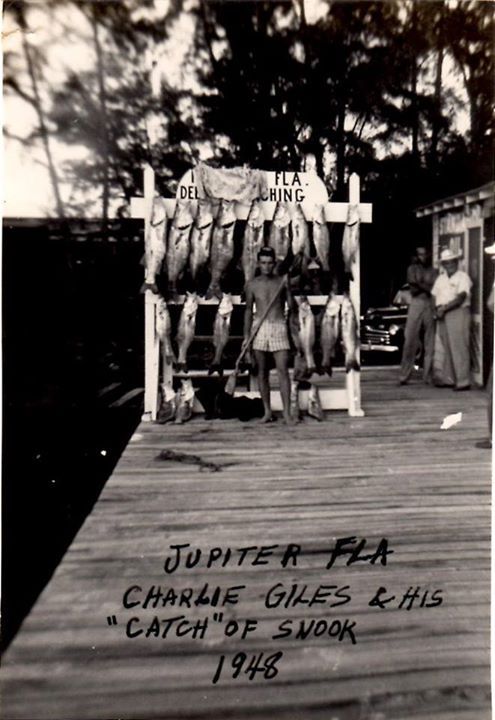 Charlie Giles and Snook